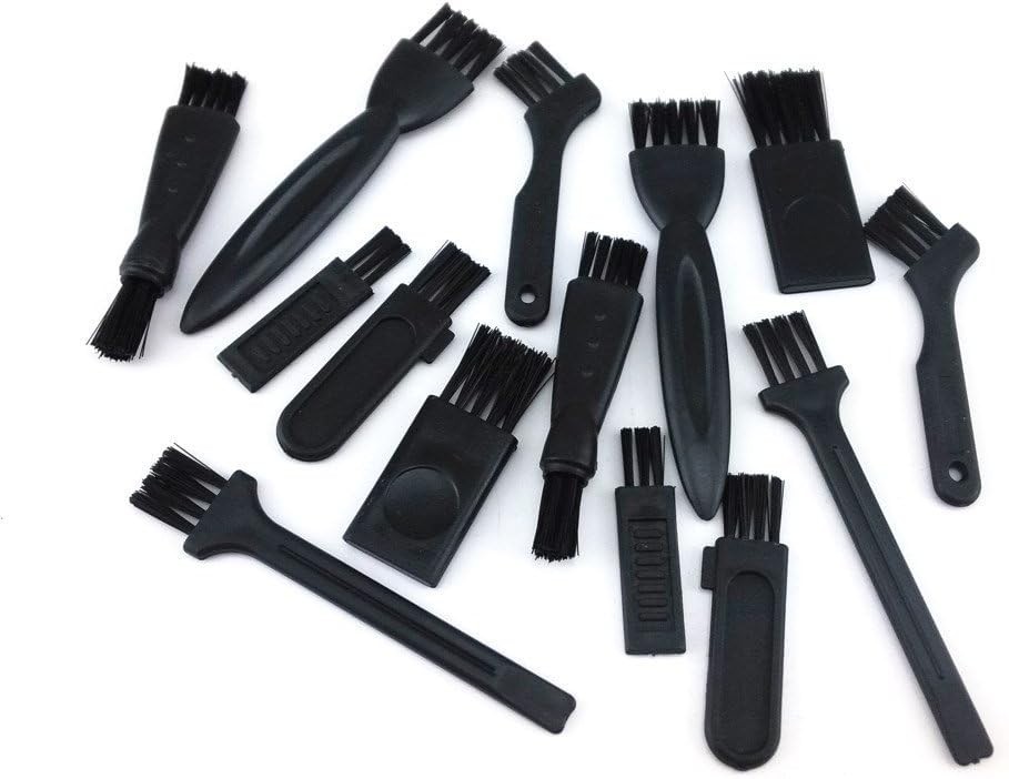 14pcs Electric Razor Cleaning Brushes Set for All Brands Black