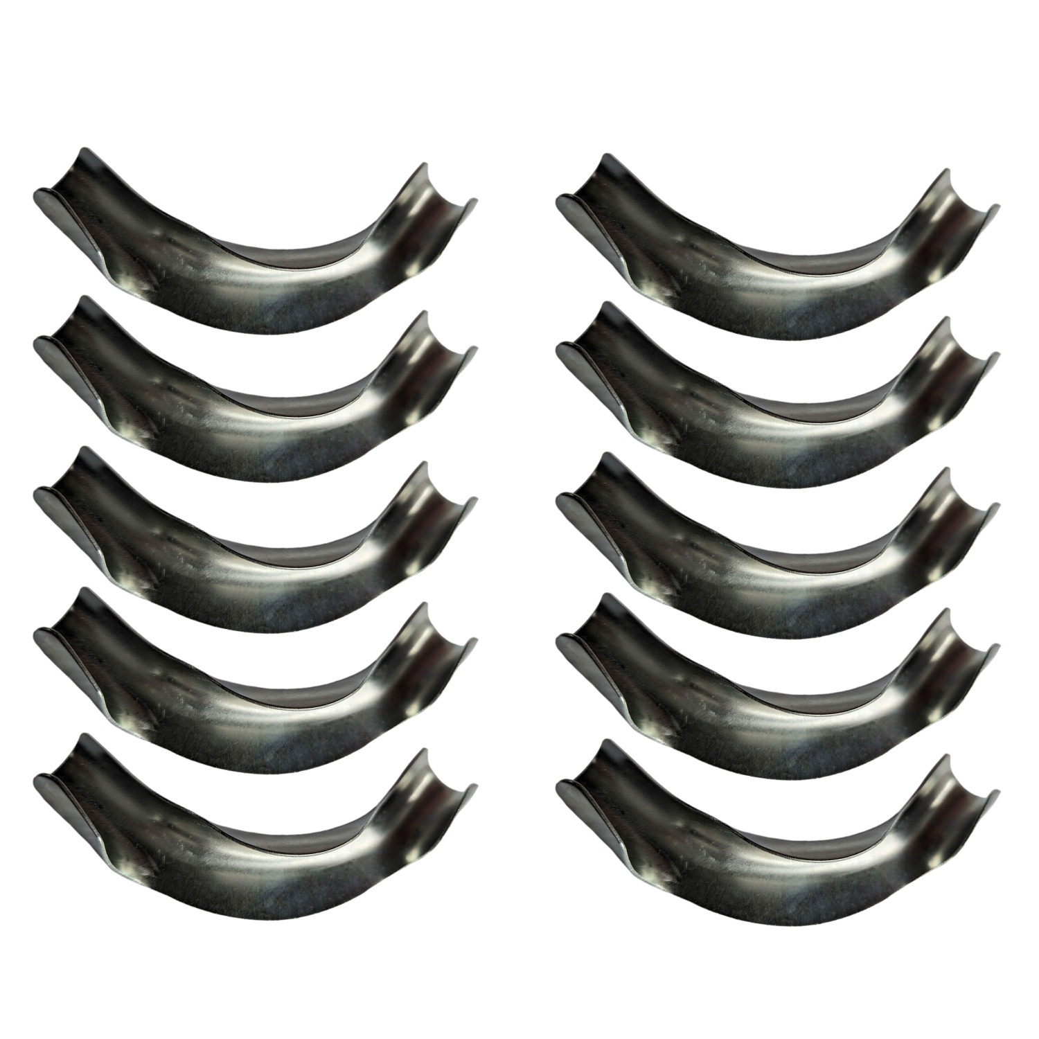 10 Pack XFITTING 3/8"X 1/2" Pex-B Tubing Bend Supports Metal