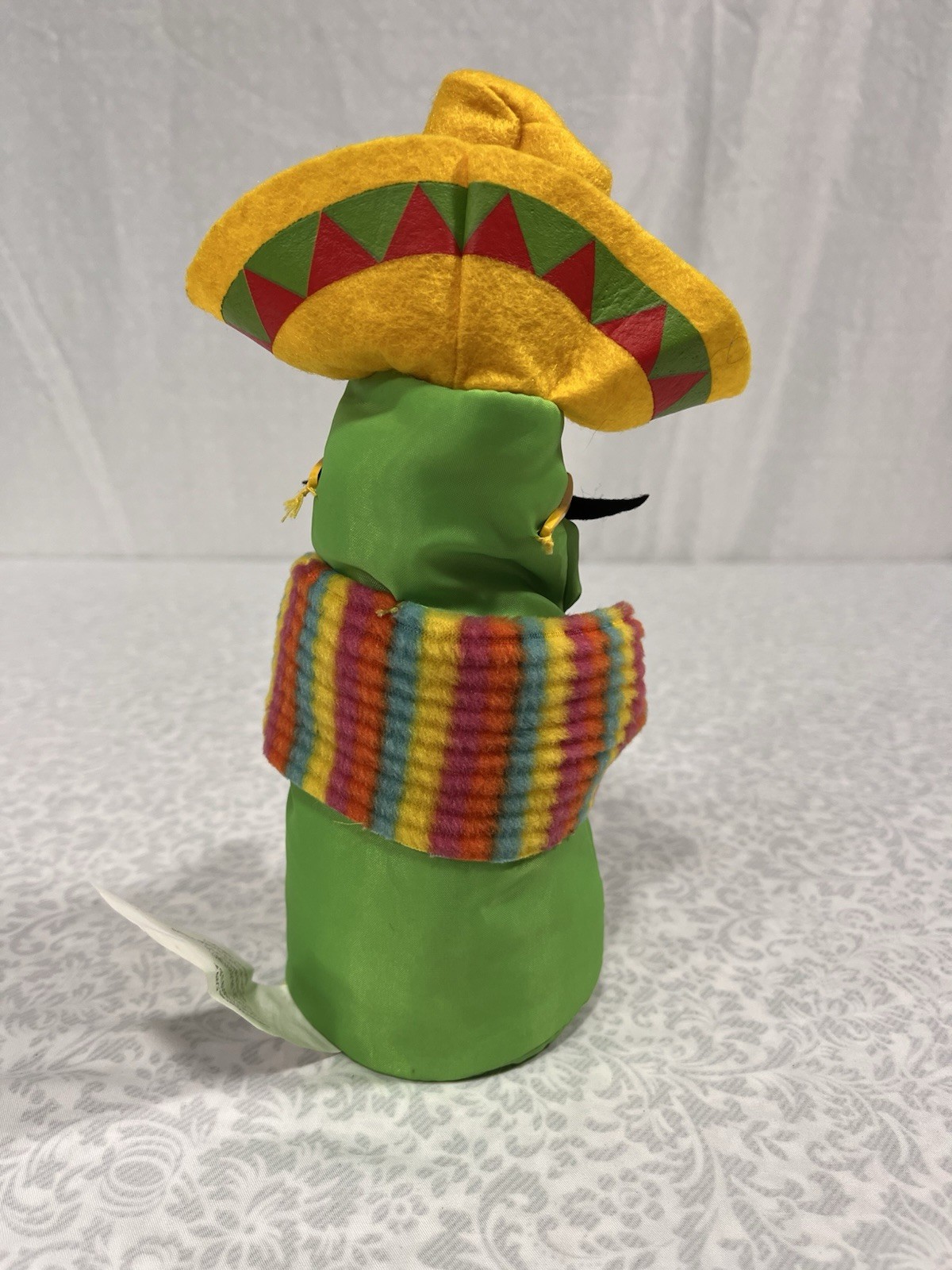 Gemmy "PEDRO" Animated Dancing Cactus Tree Animated Plush Sings Tequila 9”