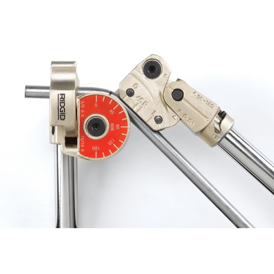 Ridgid 38043 3/8" 606 Heavy-Duty Instrument Tube Bender, 90 - 180 Degrees Bend