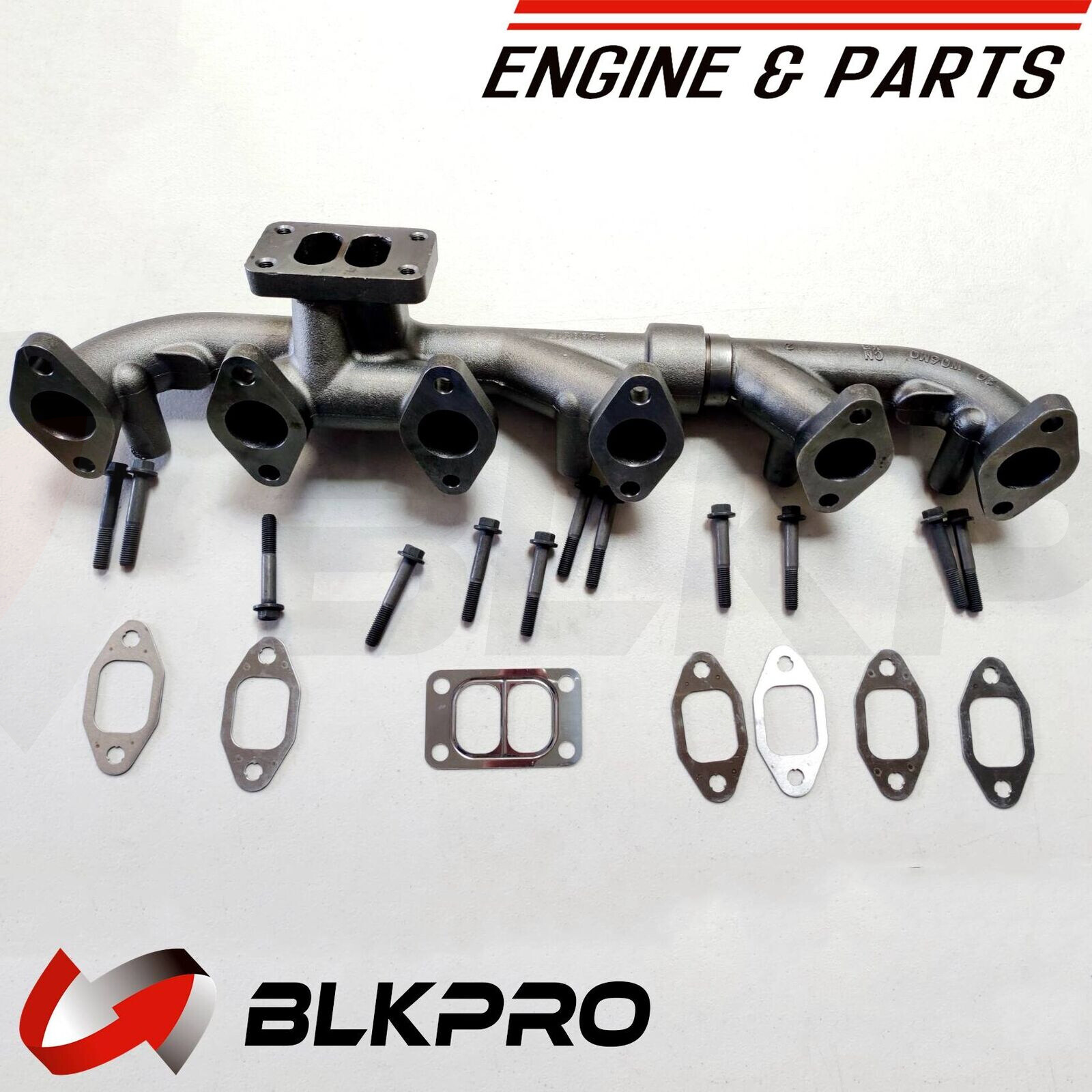 EXHAUST MANIFOLD Set Front  Rear Thick Wall For Cummins 5.9L 6B ISB 6.7L 3967995
