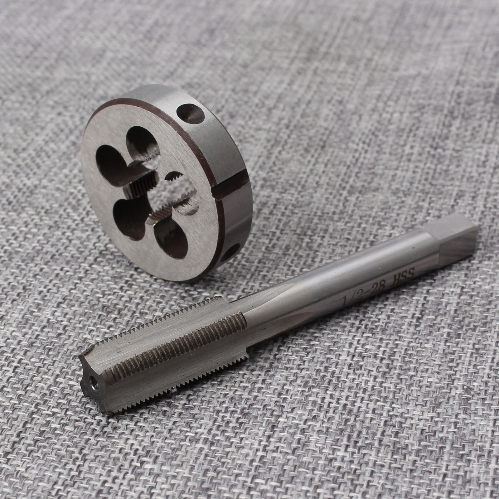 1/2"-28 Gunsmithing Tap and Die Set High Quality (1/2" x 28) 22LR 223 5.56 9mm