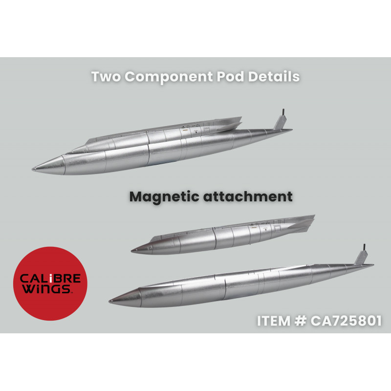 CA725801 B-58A Hustler Bendix Trophy Winner Calibre Wings 1:72 Diecast