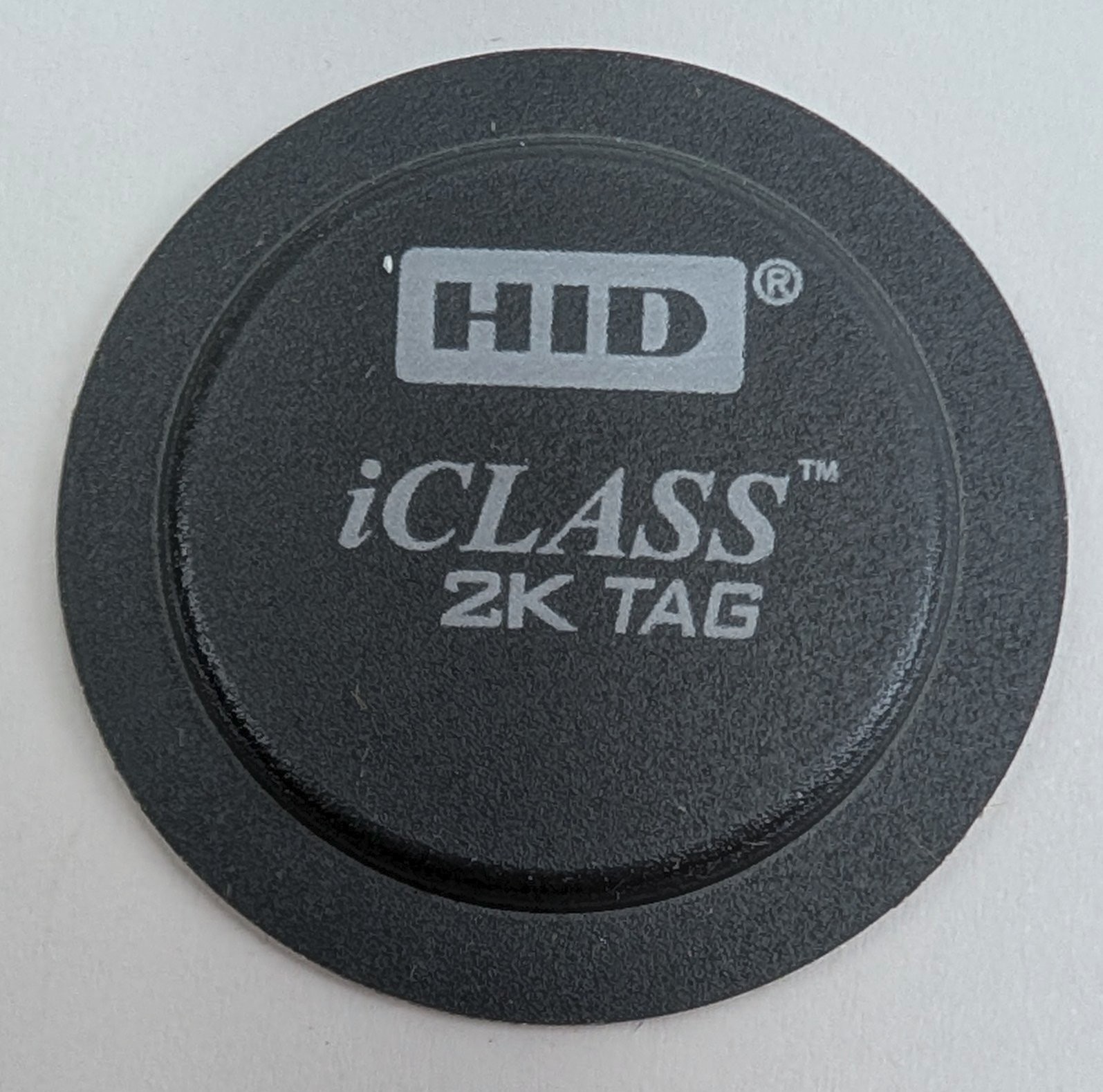 Programmable - HID  2060PSSMN iCLASS Key Tag Sticker - 2k Bits (256 Bytes)