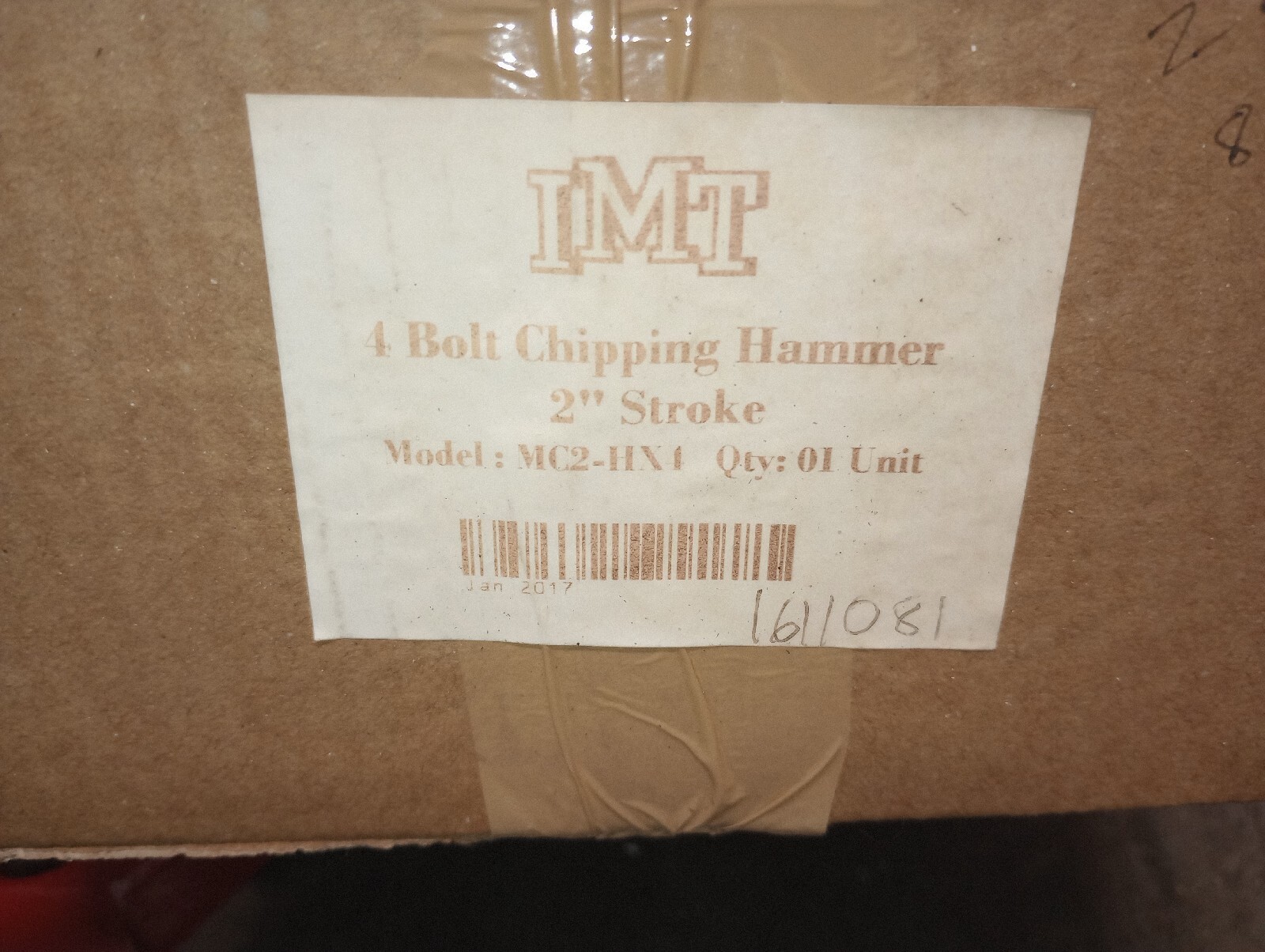 IMT 4 Bolt Chipping Hammer Mc2-HX4 2" STROKE
