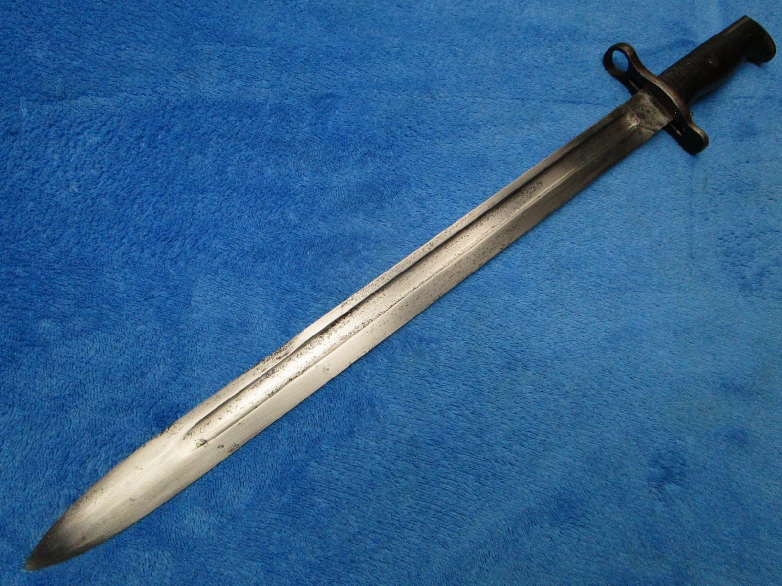 ORIGINAL US WW1 M1905 BAYONET MADE BY SA IN 1909 AND EARLY RIA 1909 SCABBARD