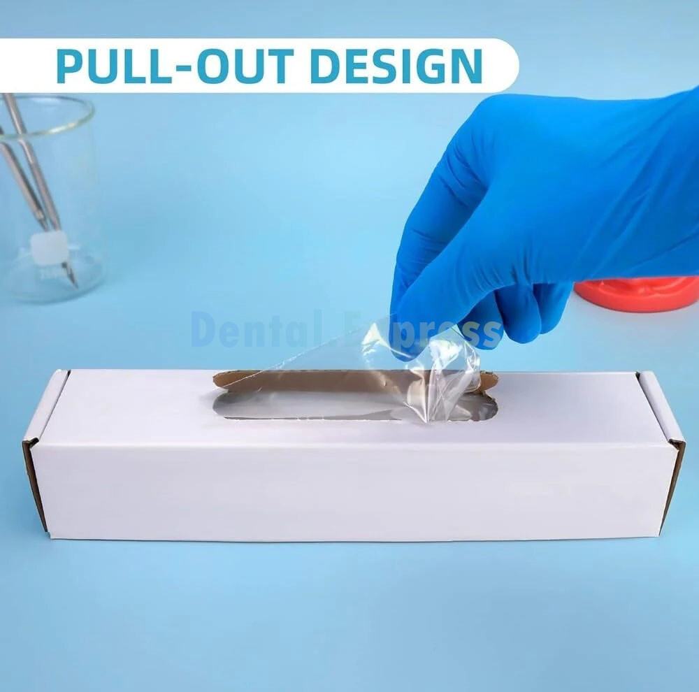 500pcs Disposable Dental Pastic Sleeve For X-Ray Sensor Protective Film Cover