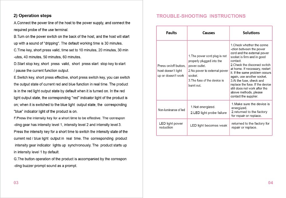 Vaginal Tightening Rejuvenation Wand Light Therapy Anti-inflammatory Female Home