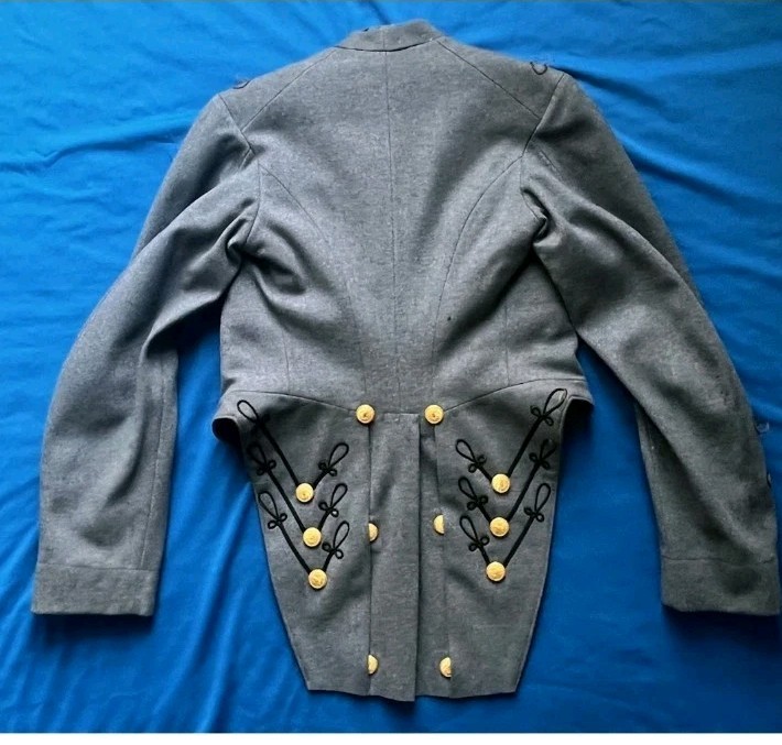RARE ORIGINAL CIVIL WAR ERA CSA VMI COATEE UNIFORM JACKET NON DUG RELIC A+ COND