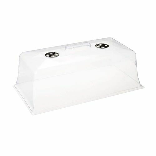 Wheatgrass Vented Humidity Dome FRUITING INCUBATING CHAMBER Kit Tray H DUTY