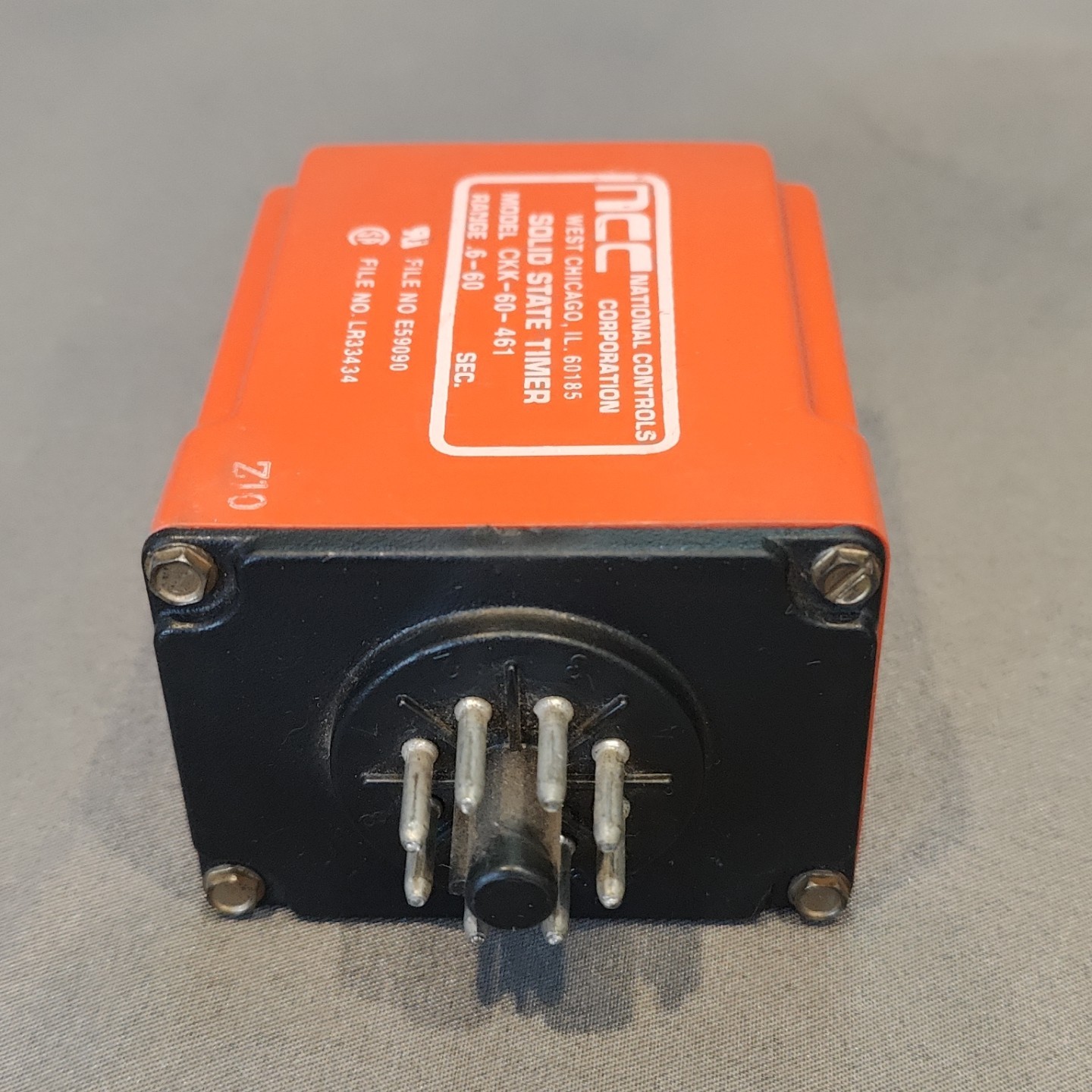 NCC CKK-60-461 Solid State Timer .6-60 Sec