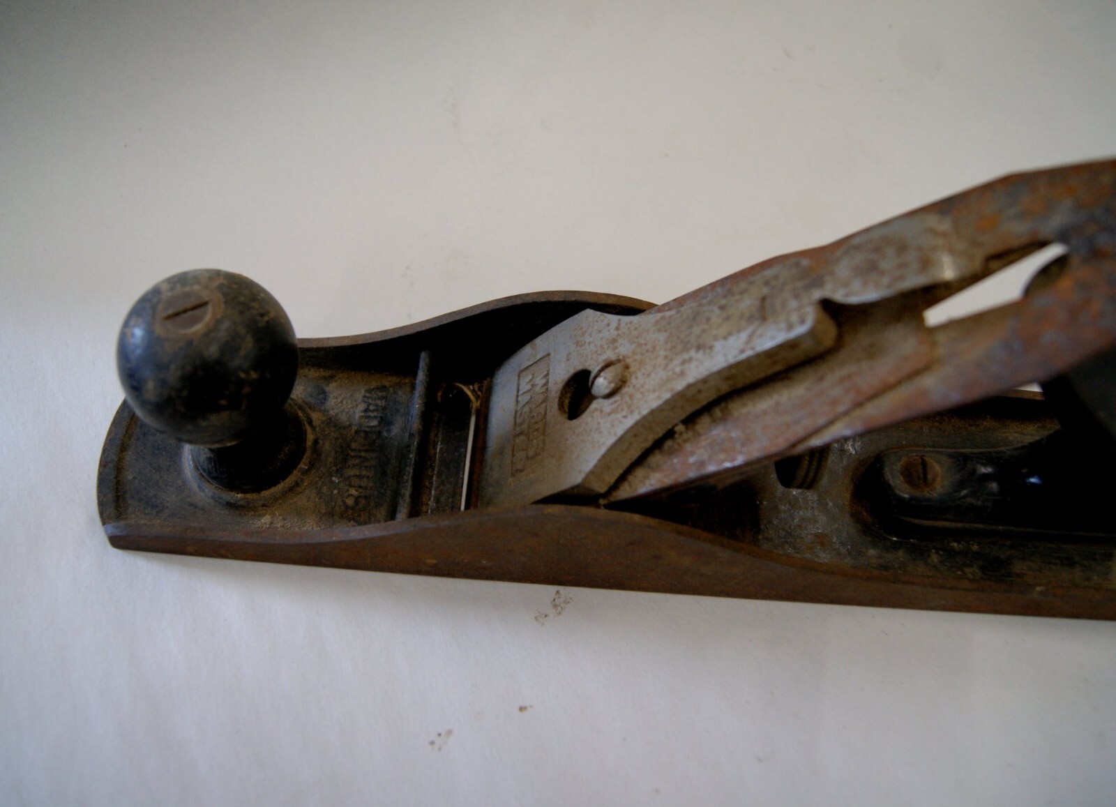 Vintage Original Ward's Master No 5 Smooth Bottom Wood Plane