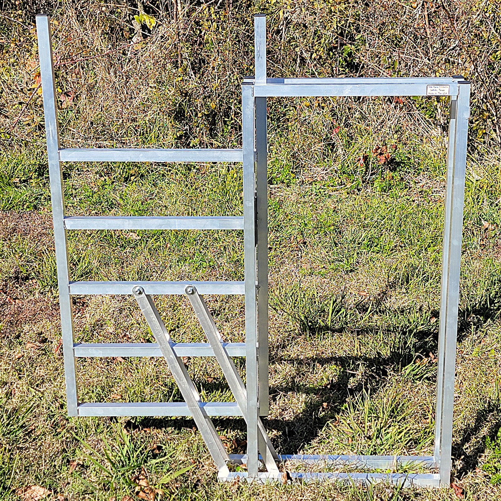 Aluminum 40-Inch-Tall Sheep & Goat Sliding Stop Gate 4 Sorting Alley Pen Systems