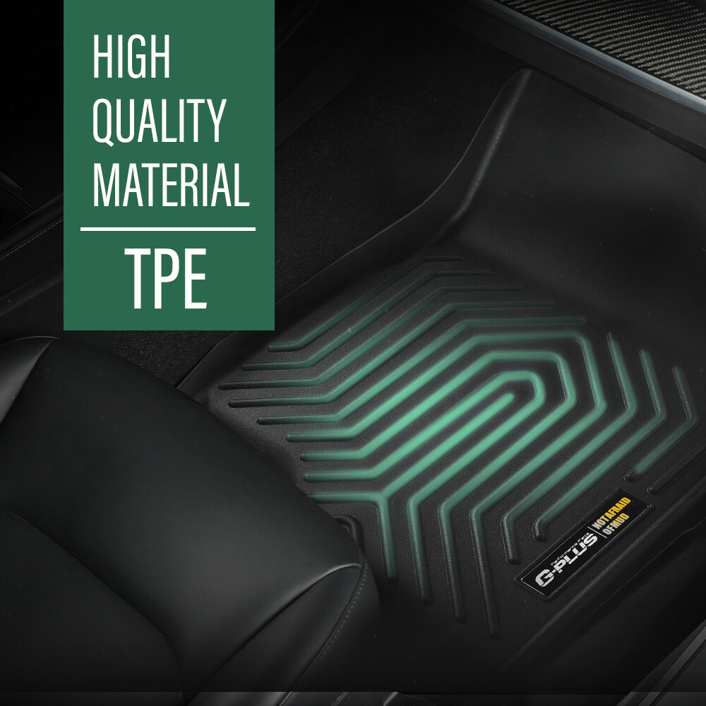 Fit For 2017-2023 Tesla Model 3 All Weather TPE Floor Mats Protection Liners