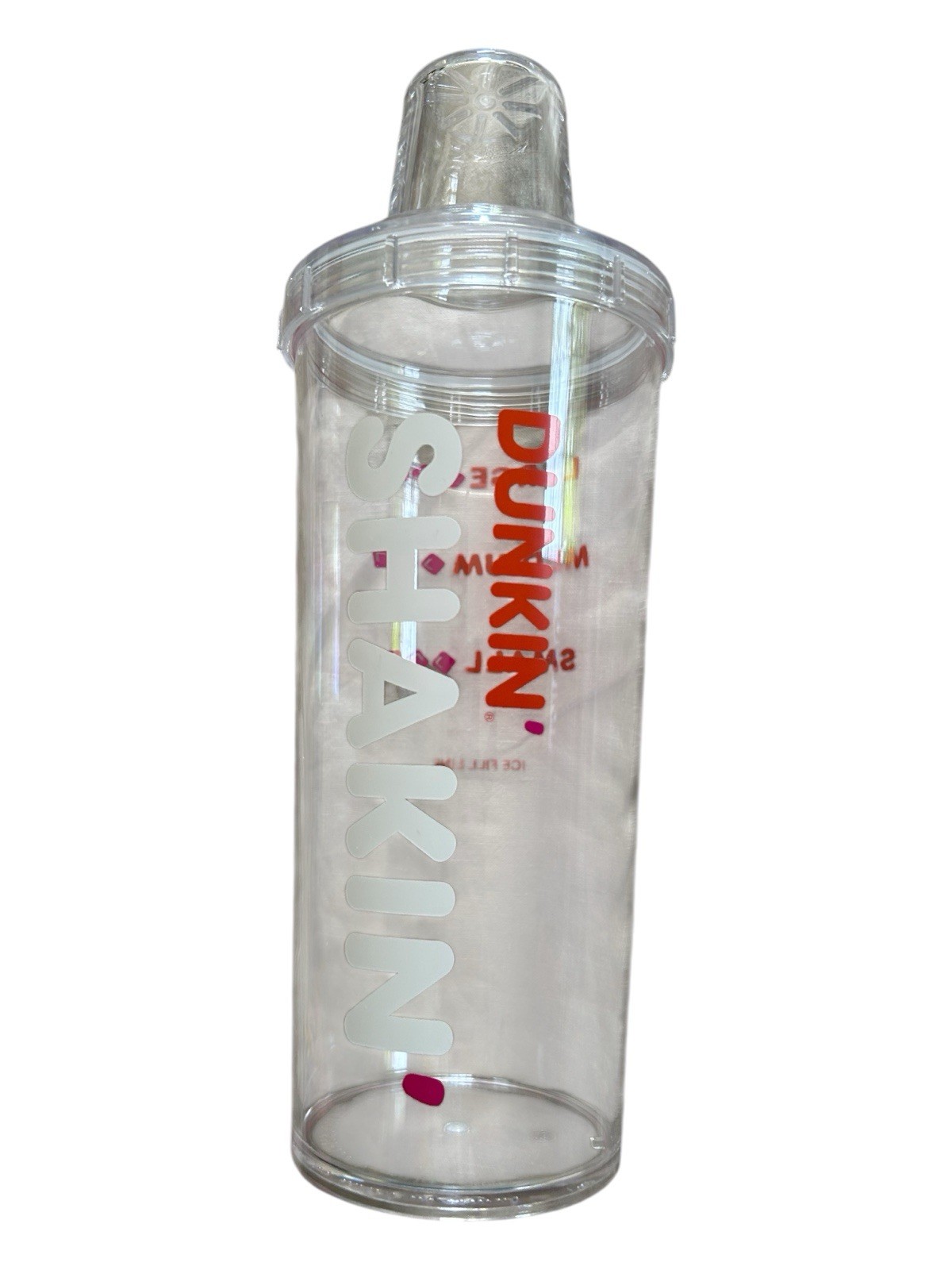 Limited Edition SABRINA Carpenter & Dunkin Donuts Shakin' Espresso Shaker w/ Lid