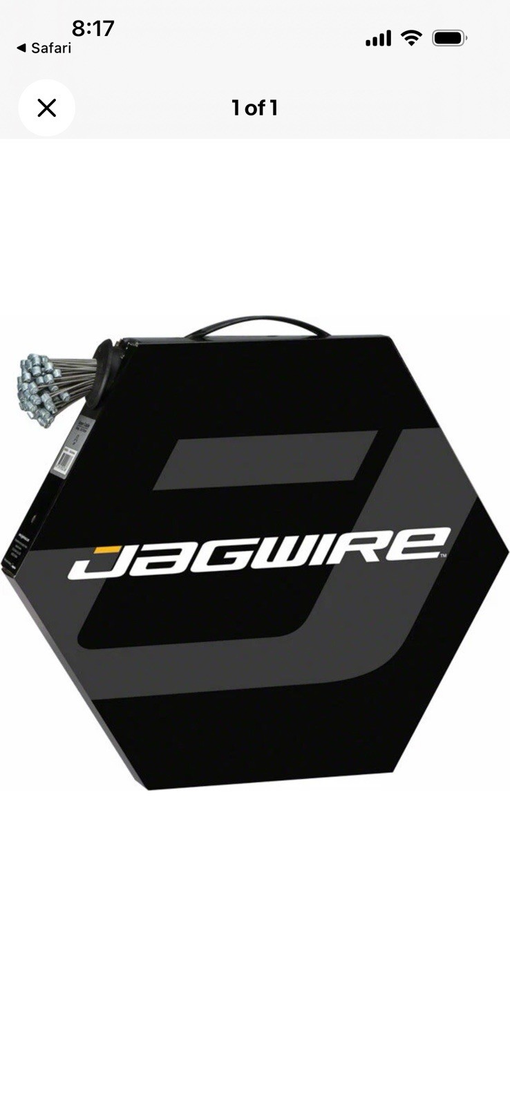 10 Jagwire Slick Stainless Shift Derailleur Shifter Cable SRAM Shimano 3000mm