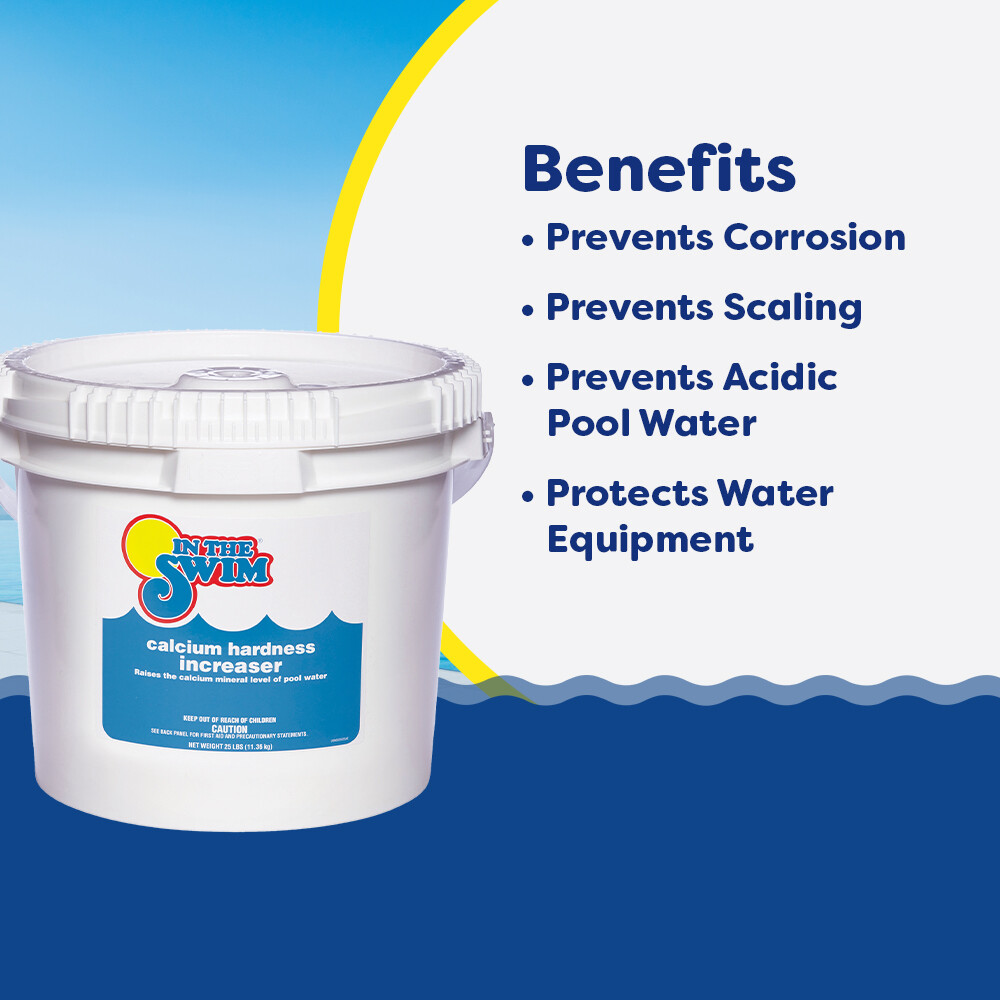 In The Swim Calcium Hardness Increaser For Swimming Pools - Fast-Acting, Scale
