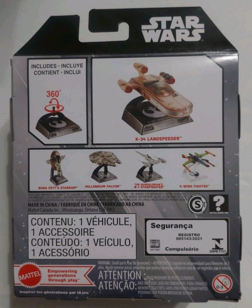 RARE Hot Wheels: Star Wars Starships Select - X34 Landspeeder
