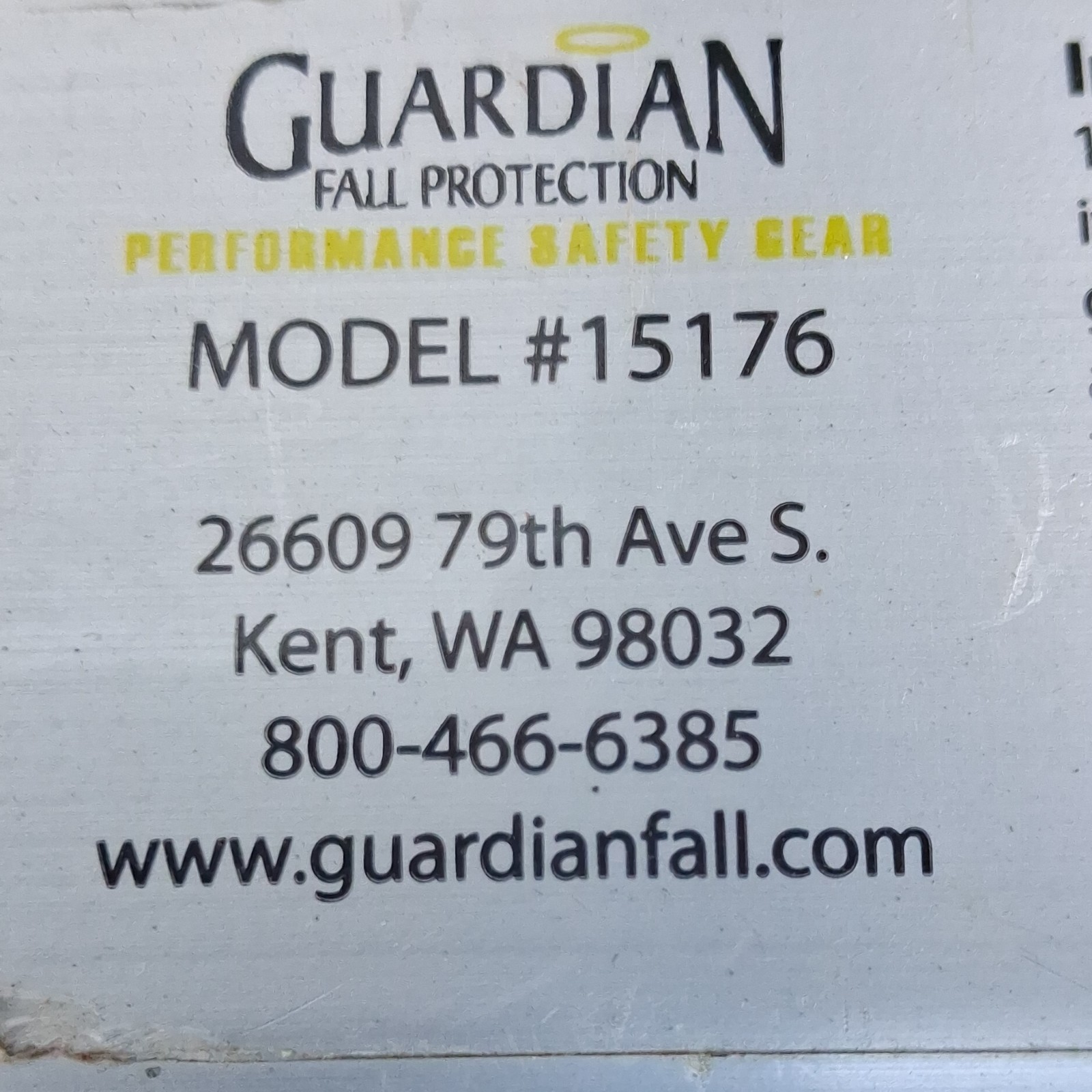Guardian Fall Protection 15176 construction Protection Safety Gear