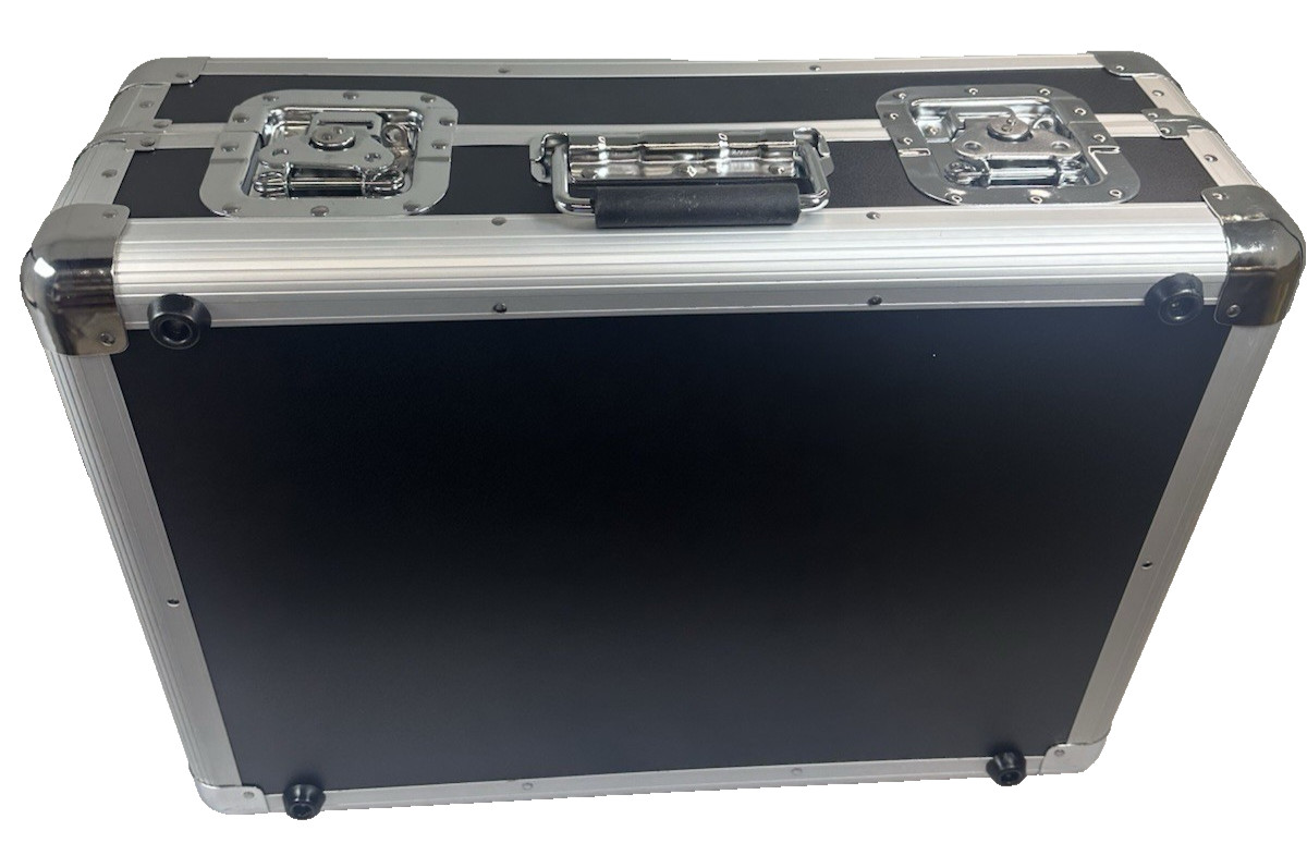 LASE Euro Style Case For Pioneer DDJ-FLX4 Controller with Glide for Laptop