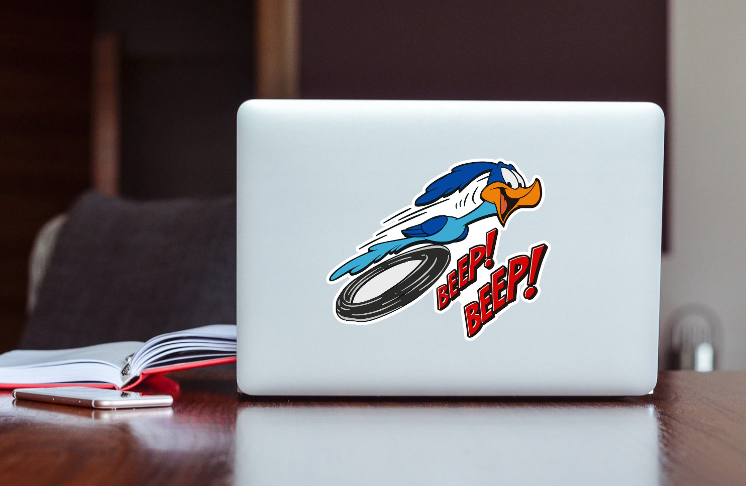 Road Runner BEEP! LOONEY TUNES DECAL STICKER TRUCK VEHICLE WINDOW CARTOON