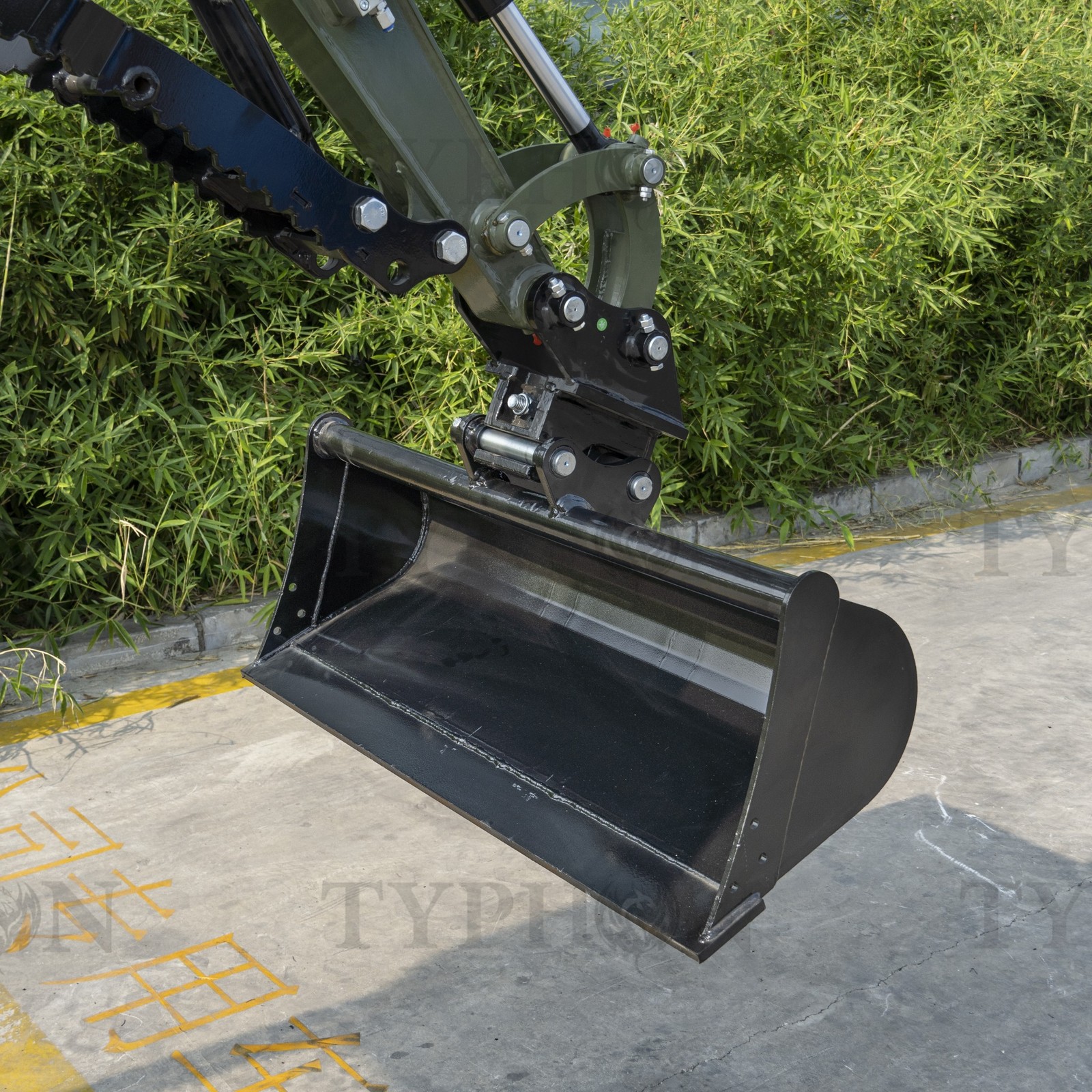 1000mm Leveling Bucket Attachment For 2-3 ton Mini Excavator Digging Bucket