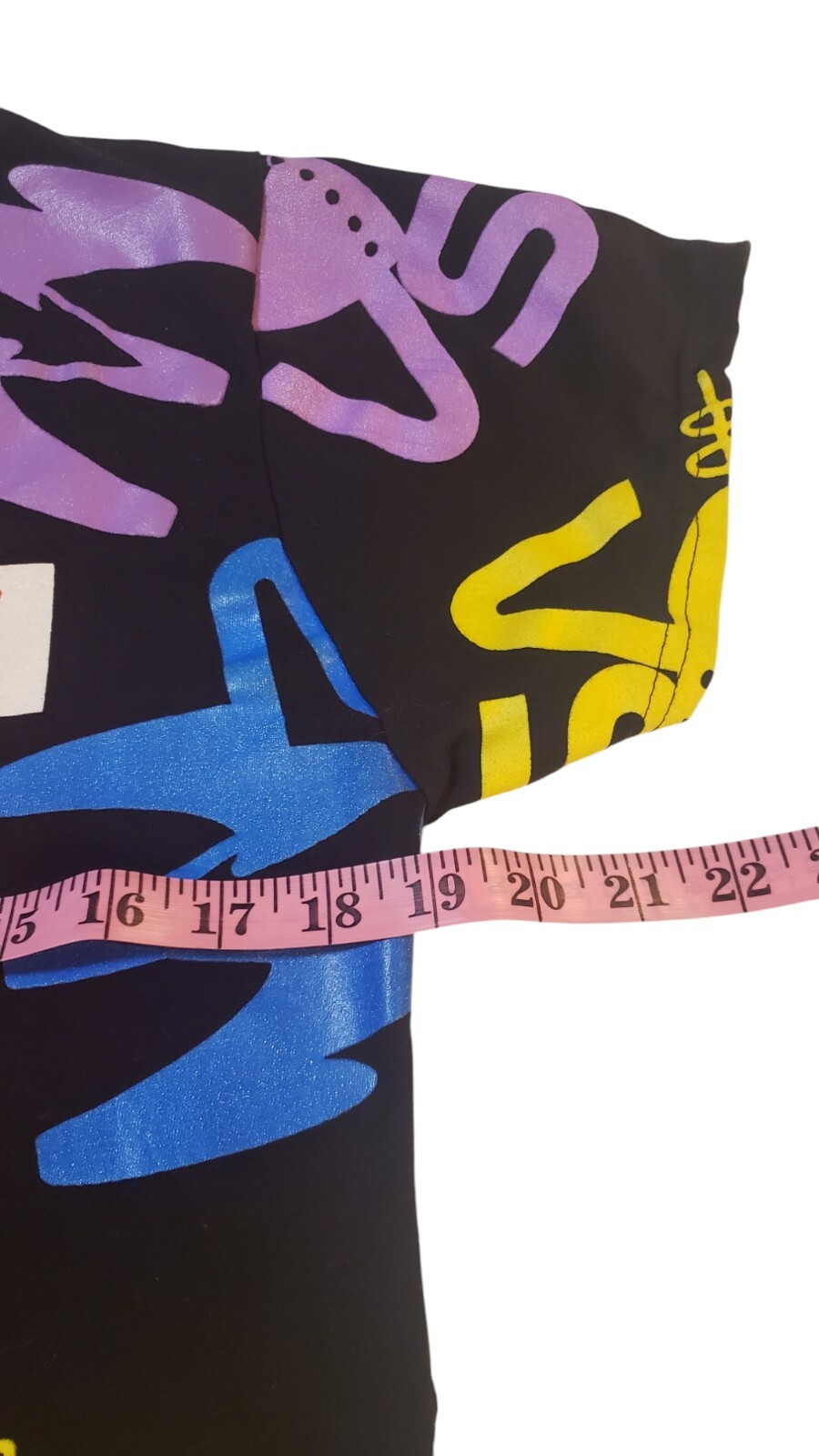 Nasa Boys Short Sleeve Crew Neck All Over Graphic Print Black T Shirt Size M