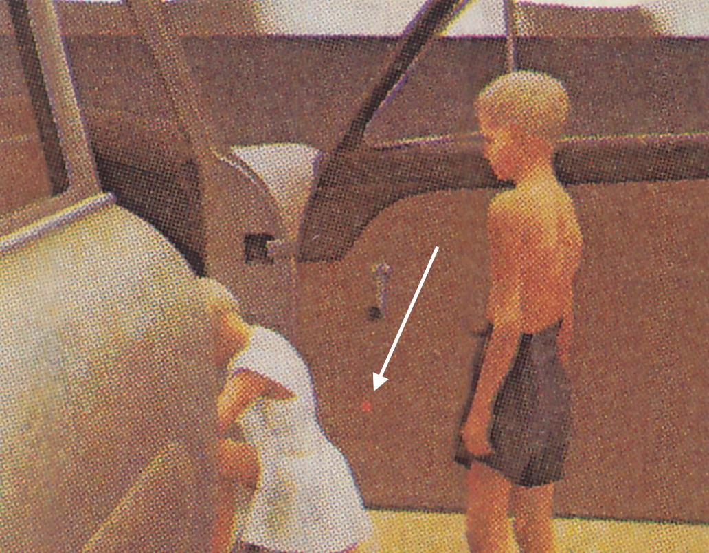 RED SPOT ON CAR DOOR * Error Variety mnh CANADA 1982 #960 | ec610