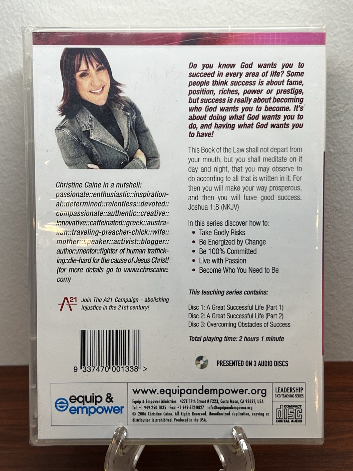 Christine Caine Success, Your Dreams Come True, God Wants You To Win Audio Discs