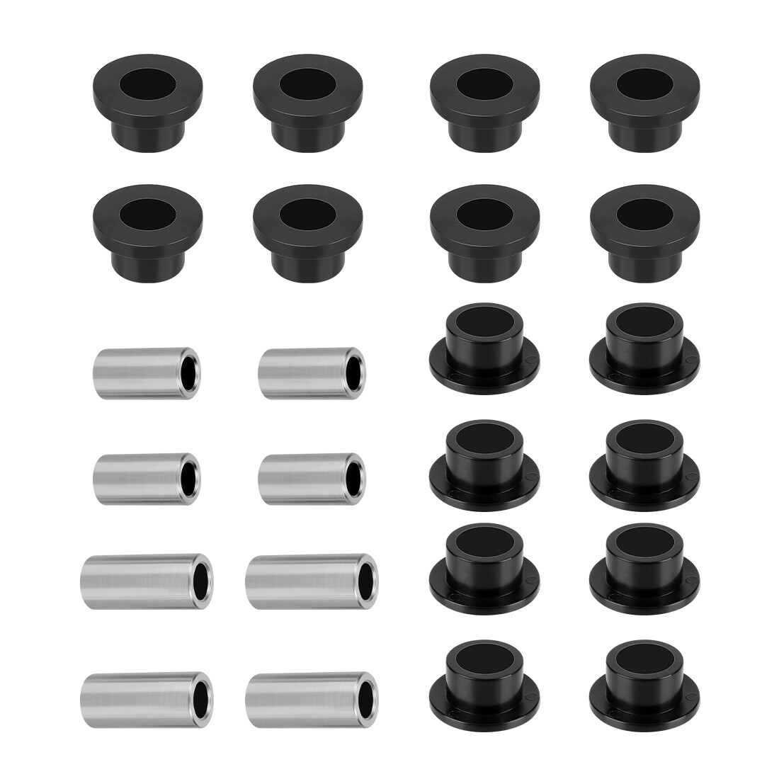 Front& Rear Shock Bushing Sleeve Kit for Polaris Ranger 500 570 700 800 900 1000