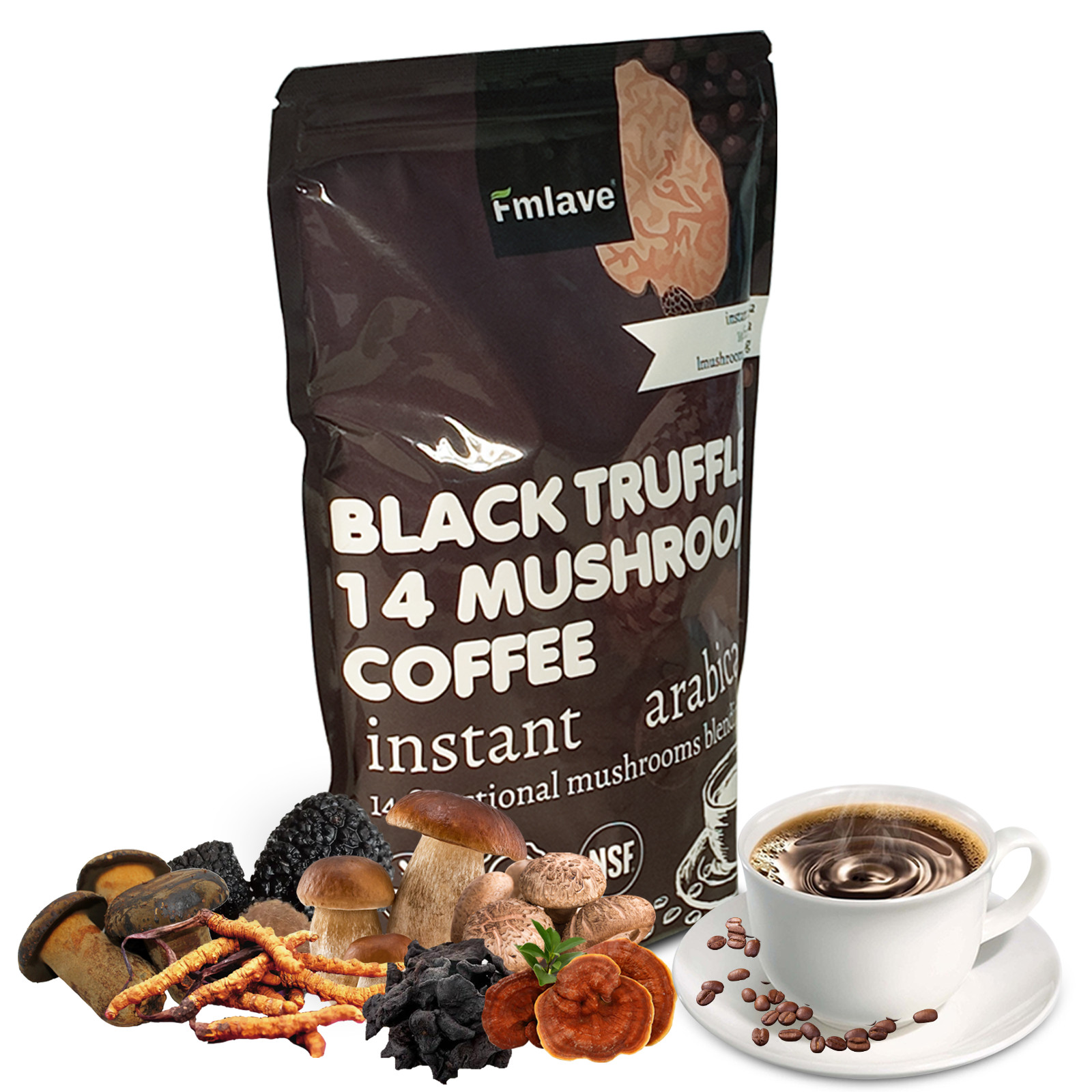 2 Pack Mushroom Coffee 100% Authentic USA FREE SHIPPING Organic 396g Per pack