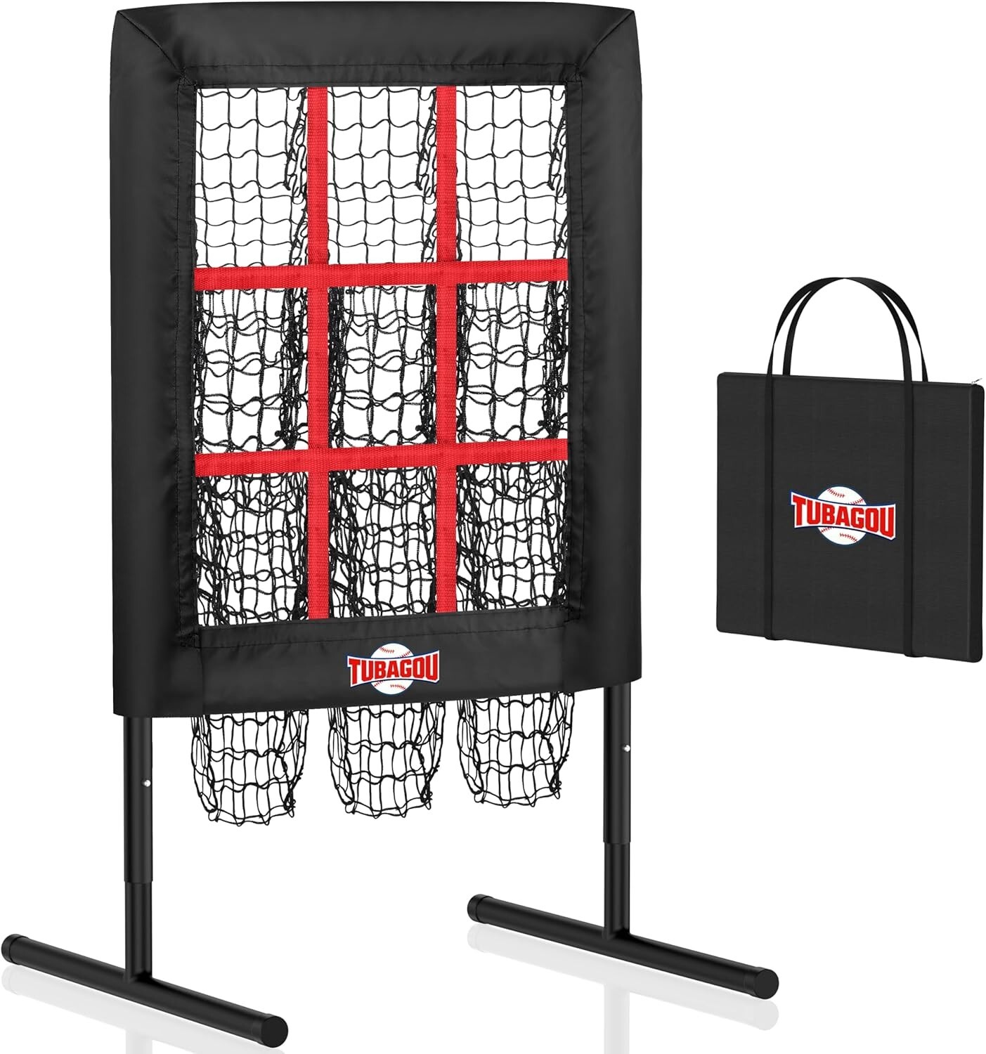 9 Hole Pitching Net Pitching Target Pitchers Net Baseball Trainer