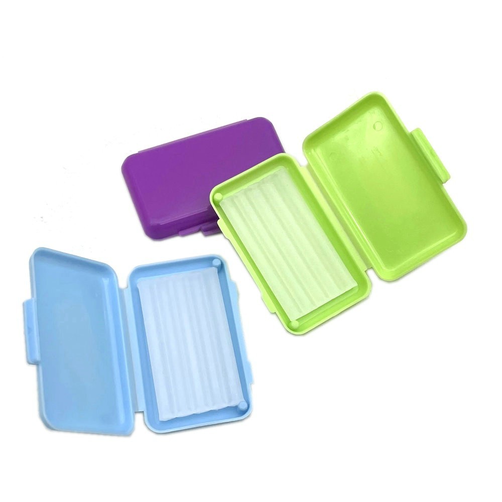 50 Packs Dental Orthodontic Ortho Wax 10 Scent For Braces Gum Irritation