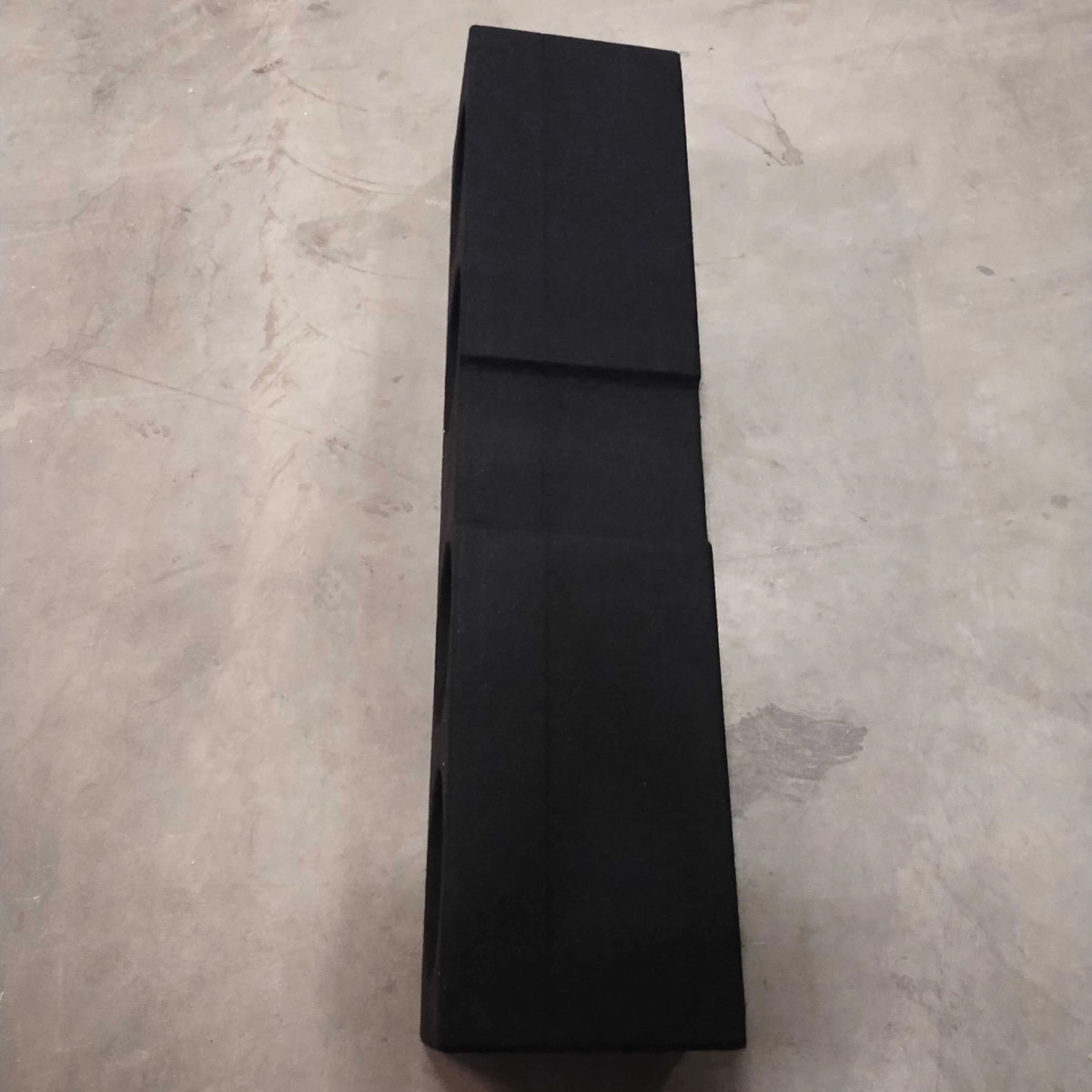 USED EMPTY QUAD 8" SUB ENCLOSURE - FITS 2019-2026 CHEVY SILVERADO CREW CAB