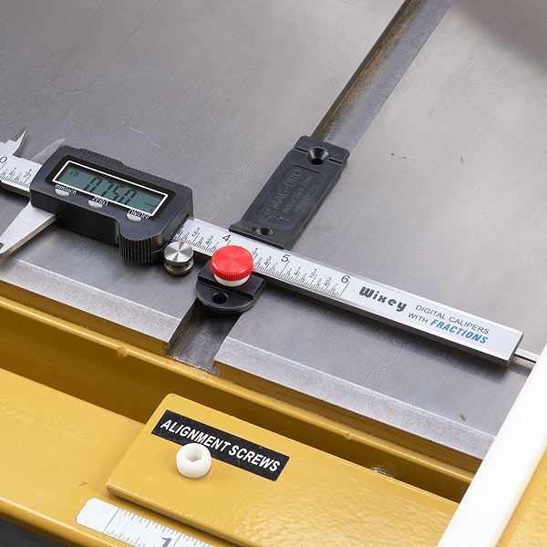 MAG-DRO Mitre Slot Caliper Base