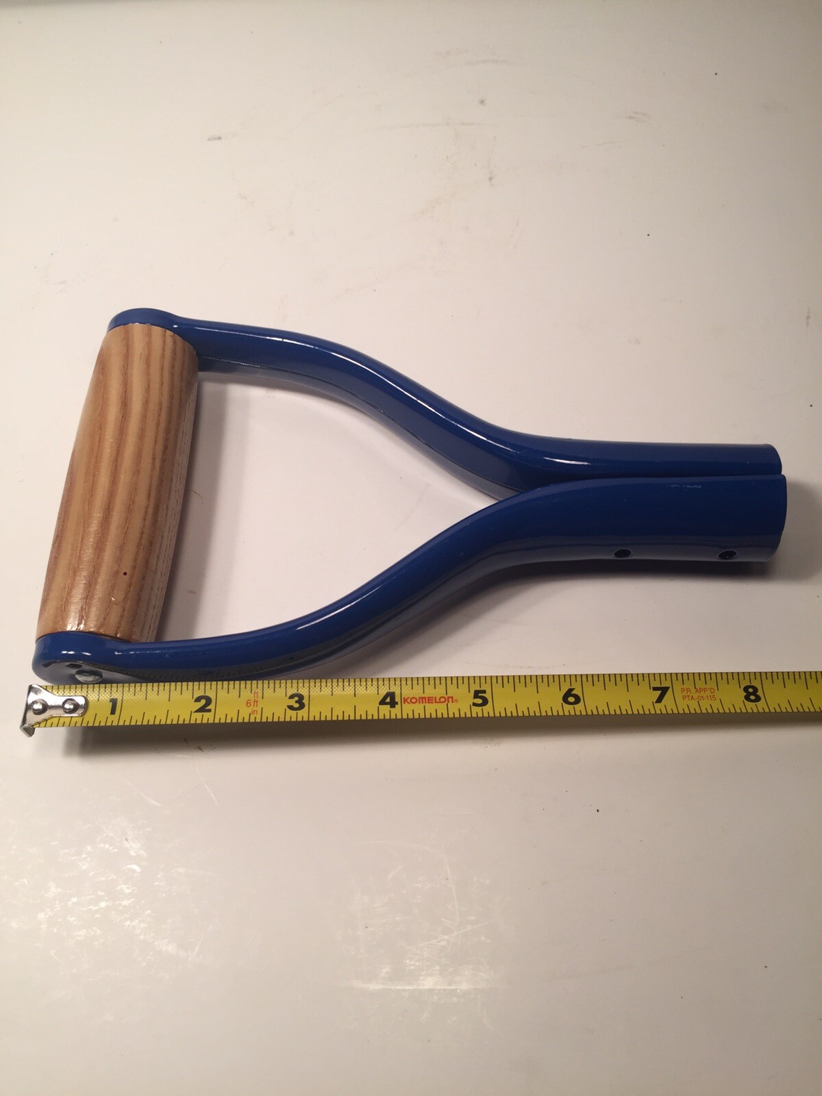 New Replacement D-handle, Metal And Wood, For Scoop Shovels, Snow Shovels