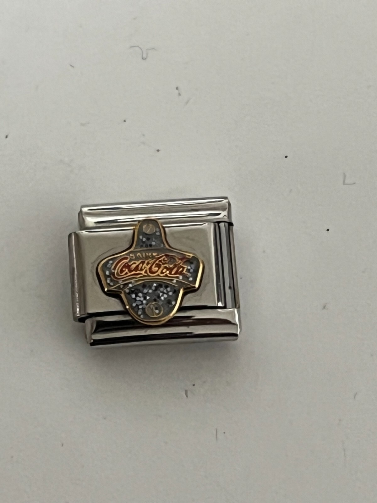 Coca-Cola Italian Charm Link
