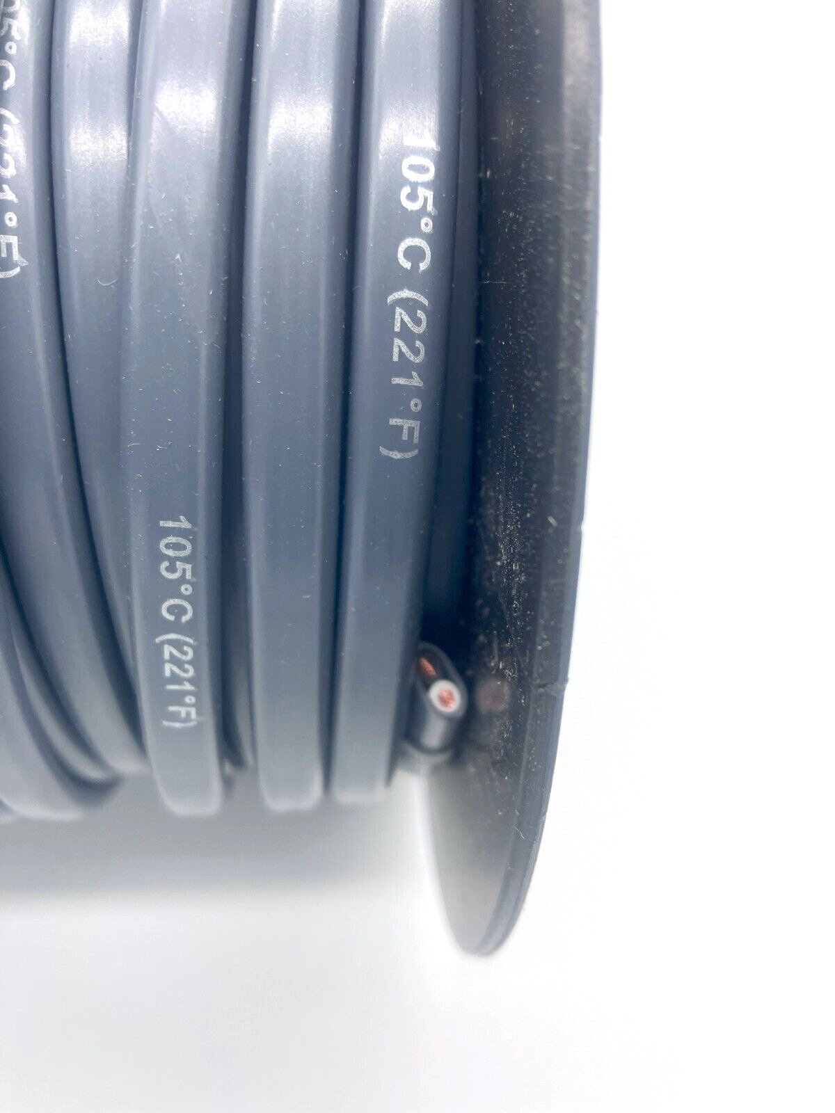 100 FT Roll Trailer Light Brake Cable Wire Grey Jacketed 14-2 14 Gauge 2 Wire