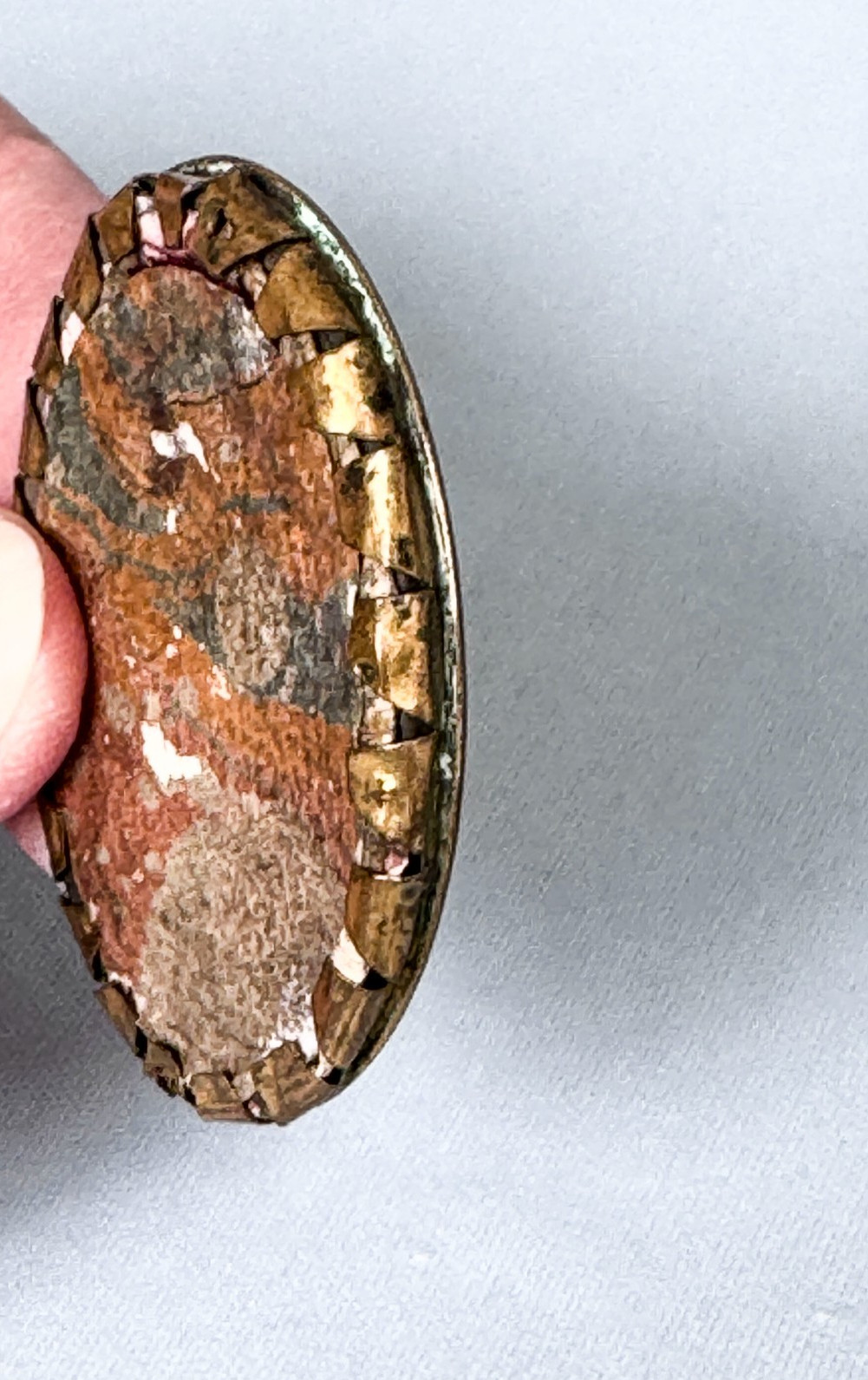 19C French General Louis-Eugene Cavaignac Miniature Portrait, Napoleon III