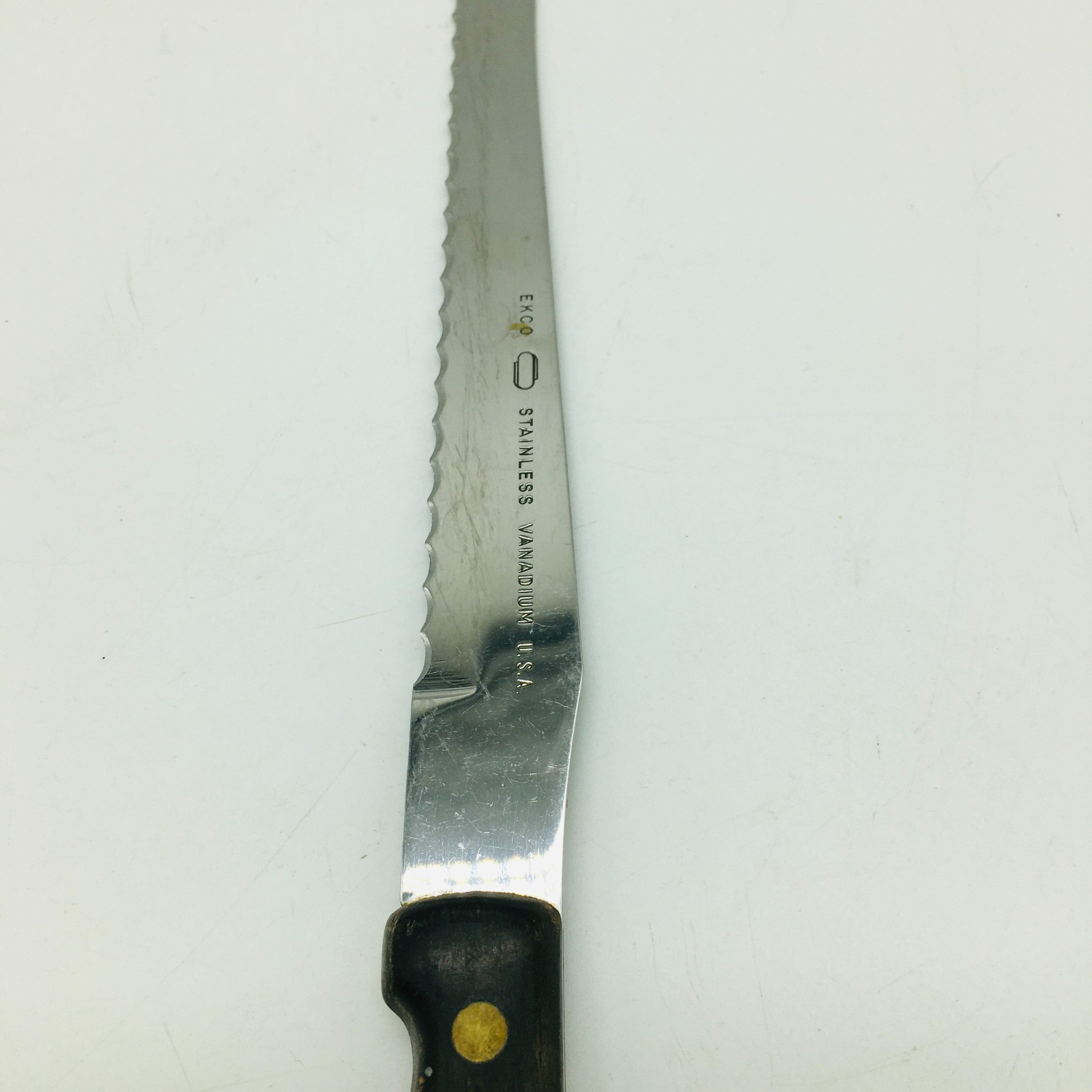 EKCO Stainless Vanadium Knife 12 In USA Vtg Cooking Kitchen