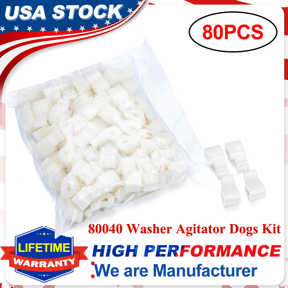 Pack Of 80 Agitator Dogs For Whirlpool Kenmore Washer 80040 285770 285612 387091