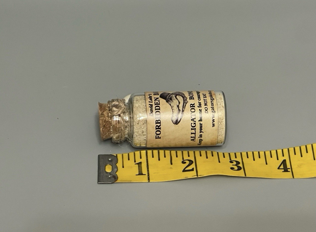 ALLIGATOR BONE DUST – Voodoo, Hoodoo, Wicca, Gothic, Oddity