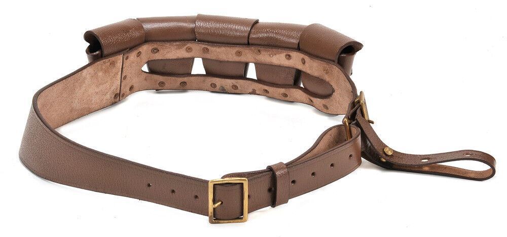 British P-1903 Leather 5 pocket Bandolier Pattern 1903