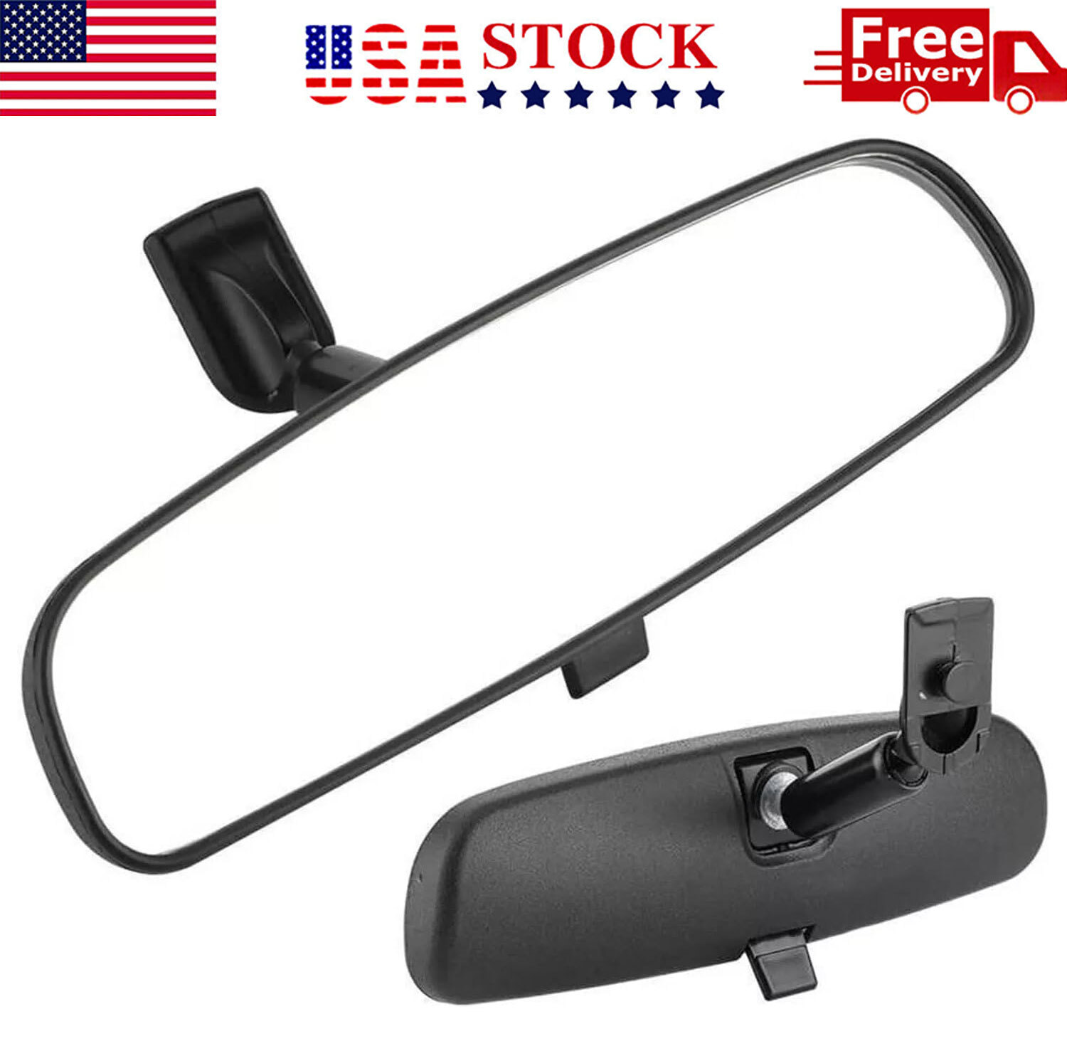 New Interior Rear View Mirror for 2006-2011 Honda Civic 1.8L Coupe & Sedan
