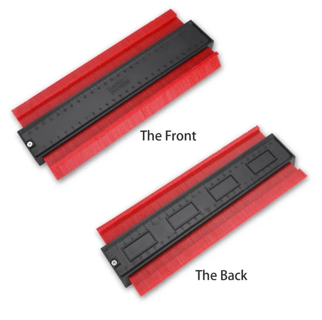 Shape Profile Contour Gauge Plastic Tool Duplicator Irregular Template Tracing