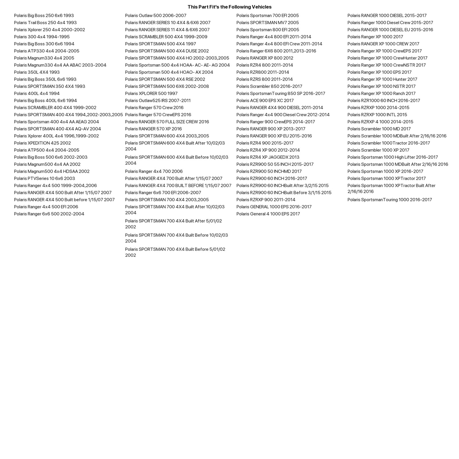 All Balls 19-5020 CV Boot Kit