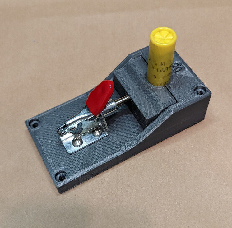 Shotgun Shell Hull Roll Crimp Clamp Vise 10-12-16-20-28-410 Gauge