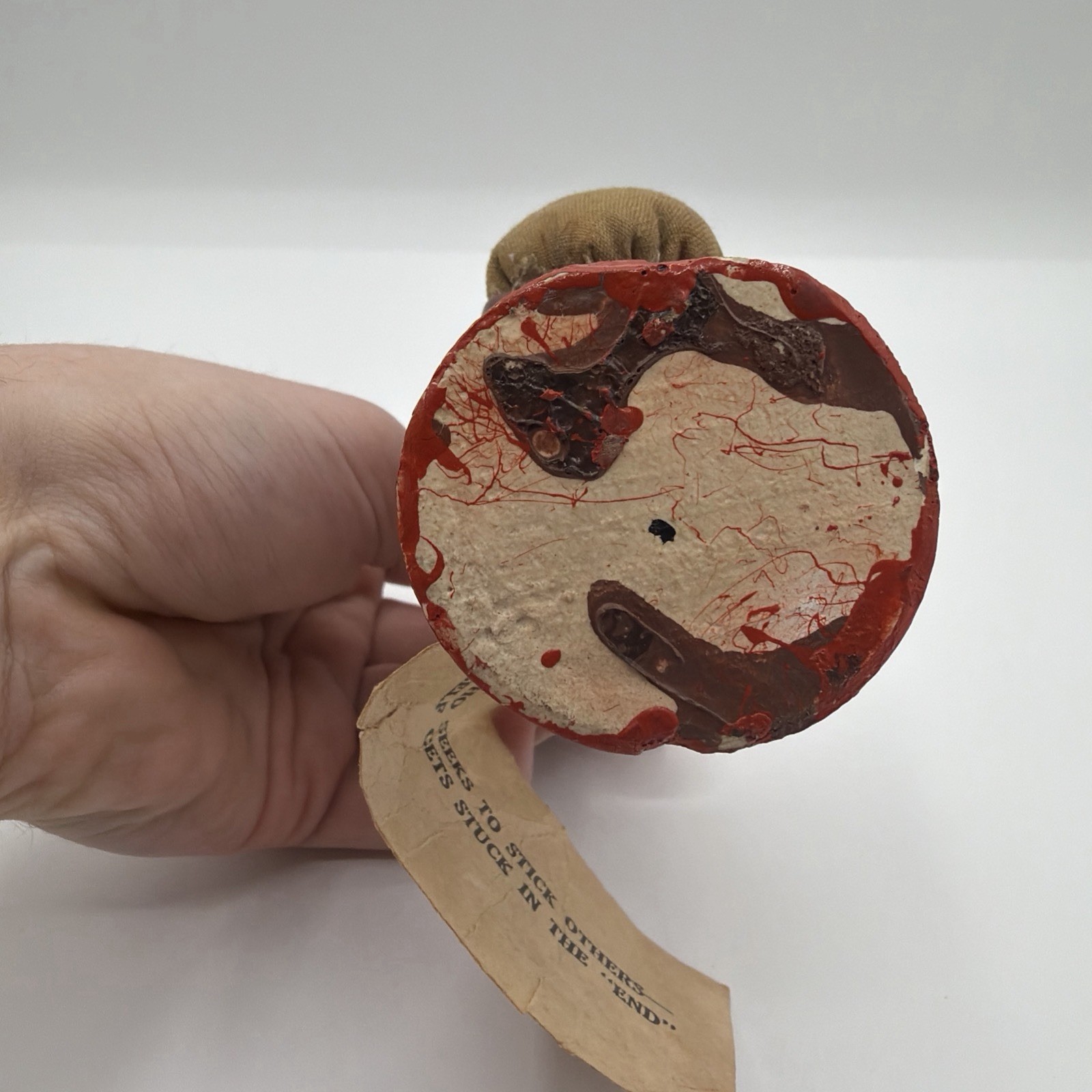 Rare 1941 "Hotzi Notzi" Adolf Hitler Pin Cushion + Original Label