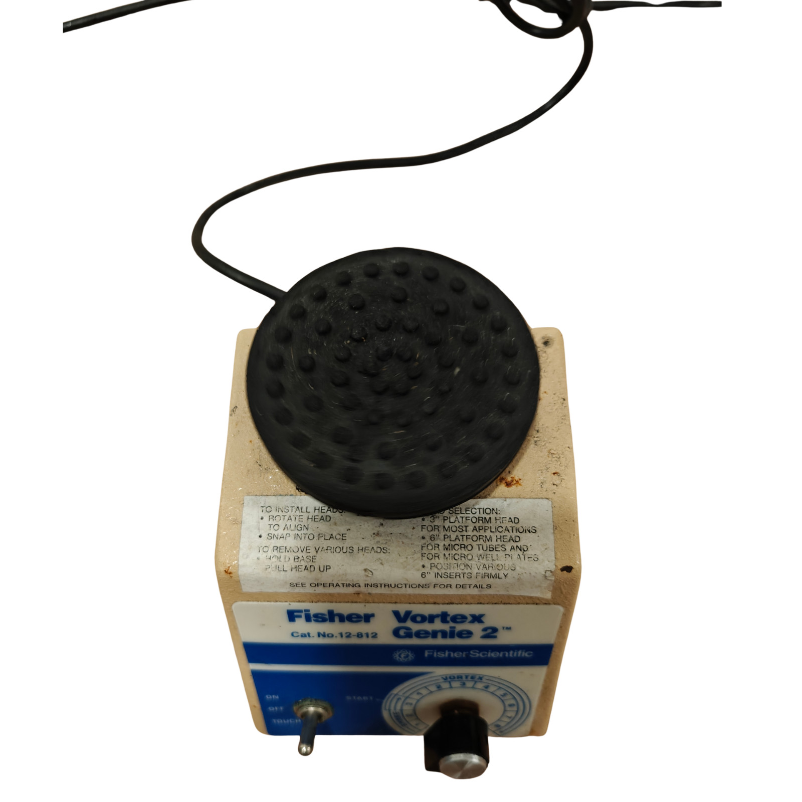 Fisher Scientific G-560 Vortex Genie 2 Lab Mixer No. 12-812 | Fully Functional