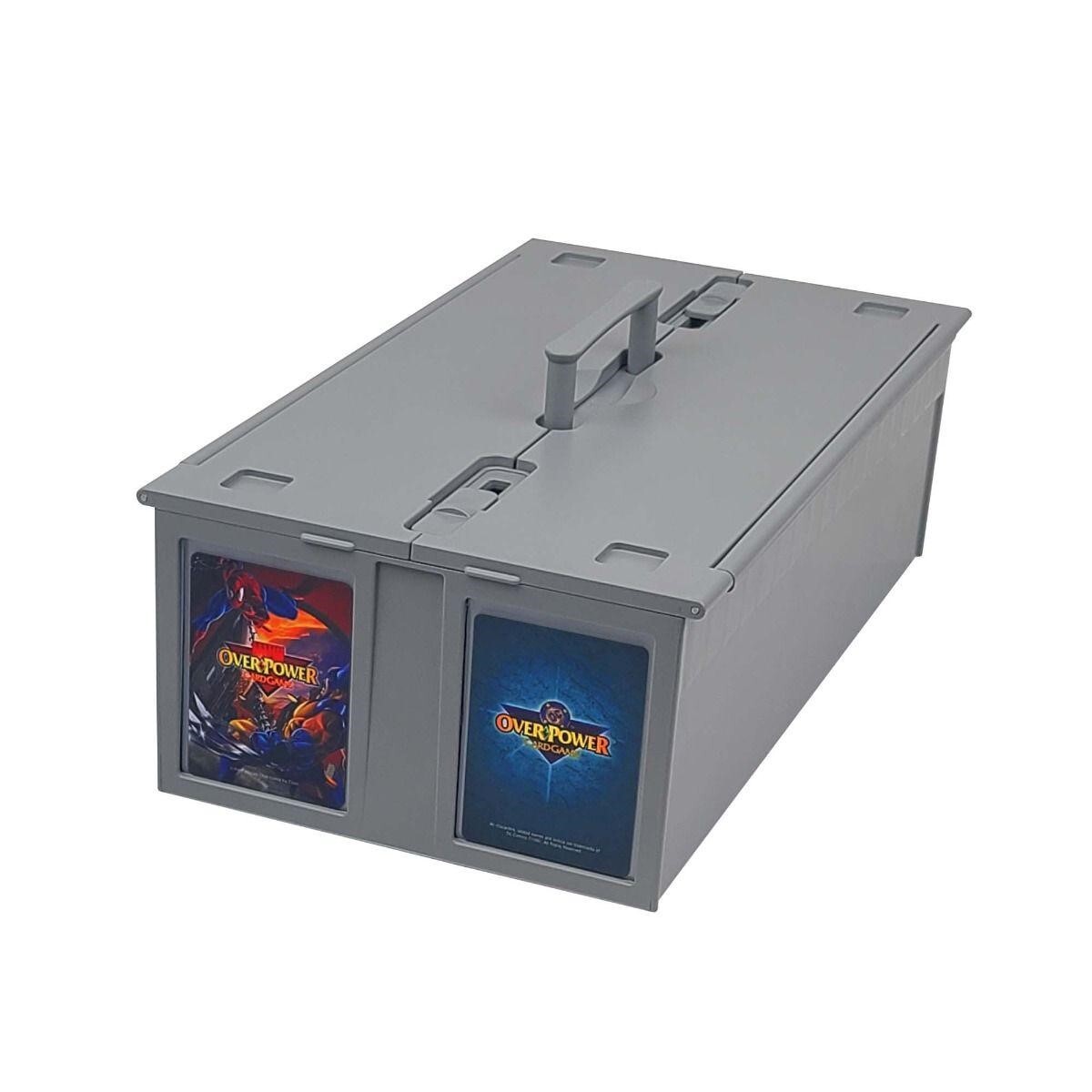 BCW Plastic Cards Box Bin For Trading Gaming Sport Toploader Magnet Safe Storage
